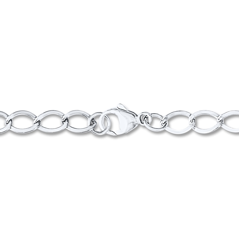 Main Image 2 of #1 Mom Charm Bracelet Sterling Silver 7&quot;