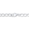 Thumbnail Image 3 of #1 Mom Charm Bracelet Sterling Silver 7&quot;