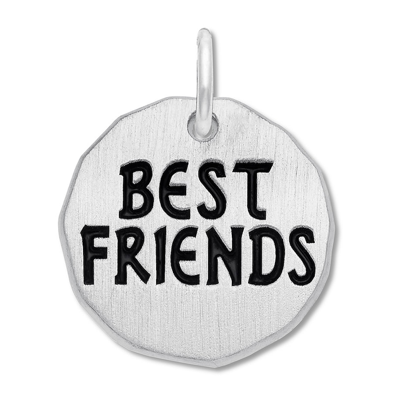 Main Image 1 of Best Friends Charm Sterling Silver