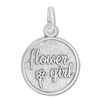Thumbnail Image 1 of Flower Girl Charm Sterling Silver