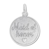 Thumbnail Image 1 of Maid of Honor Charm Sterling Silver