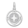 Thumbnail Image 0 of Compass Charm Sterling Silver