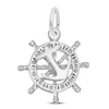 Thumbnail Image 0 of Anchor & Ship Wheel Charm Sterling Silver