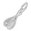 Thumbnail Image 1 of Tennis Racquet Charm Sterling Silver