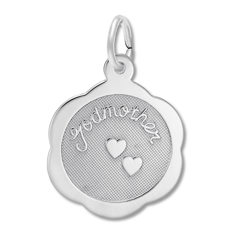 Main Image 1 of Godmother Charm Sterling Silver