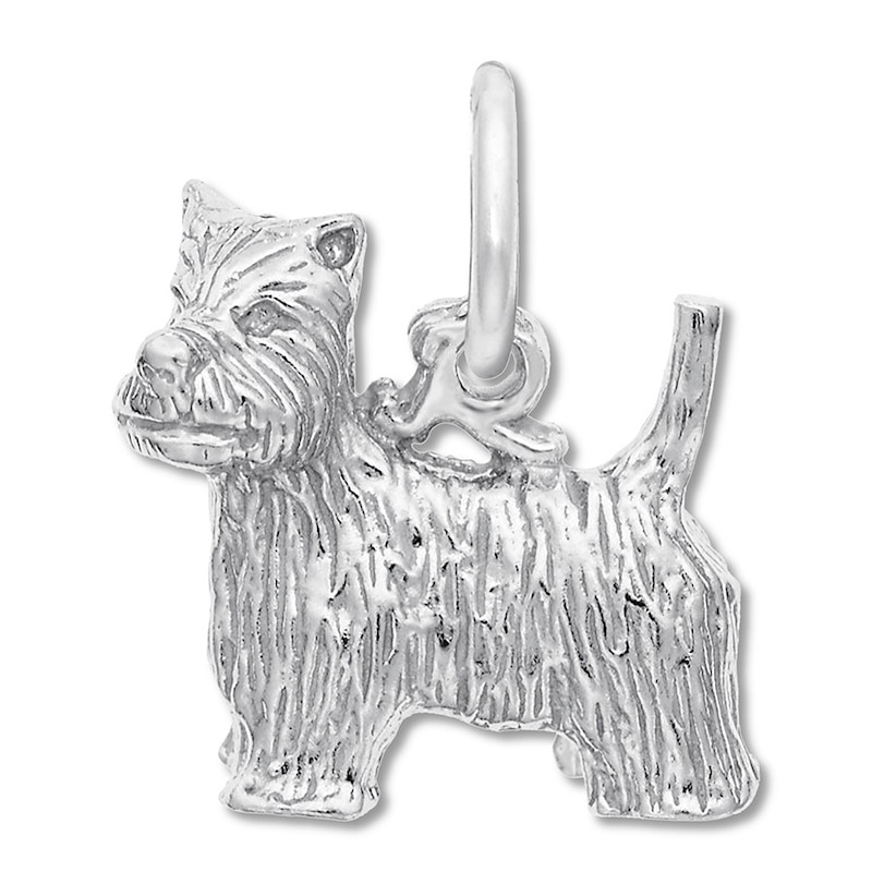 Main Image 1 of West Highland Terrier Charm Sterling Silver