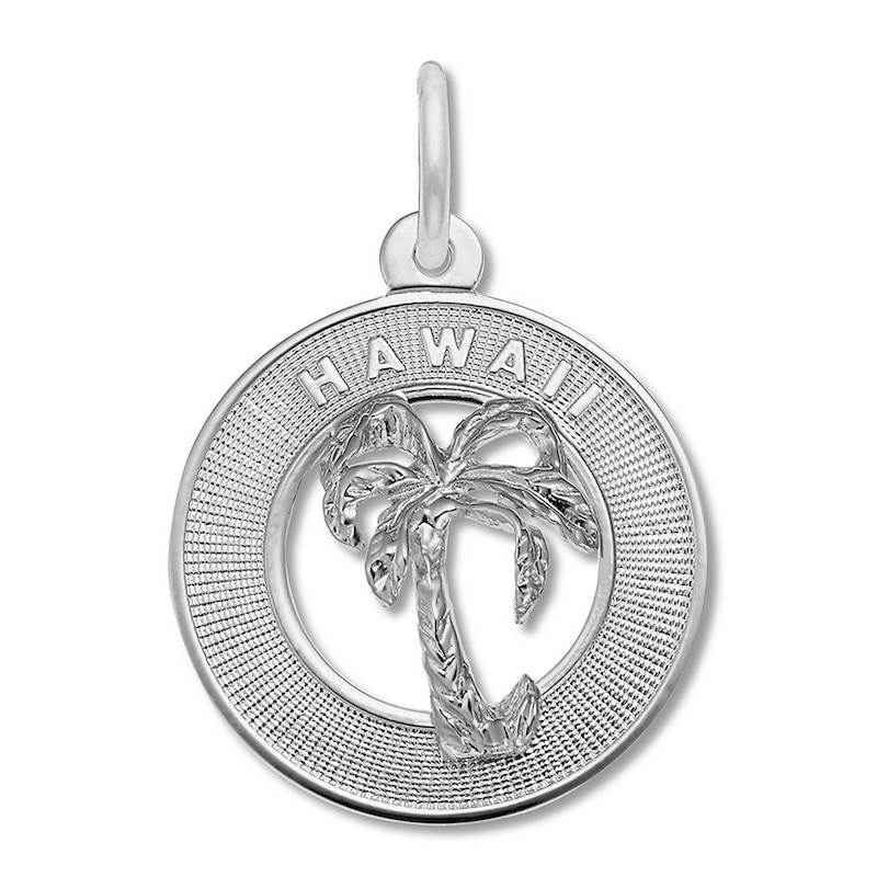 Main Image 1 of Hawaii Charm Sterling Silver