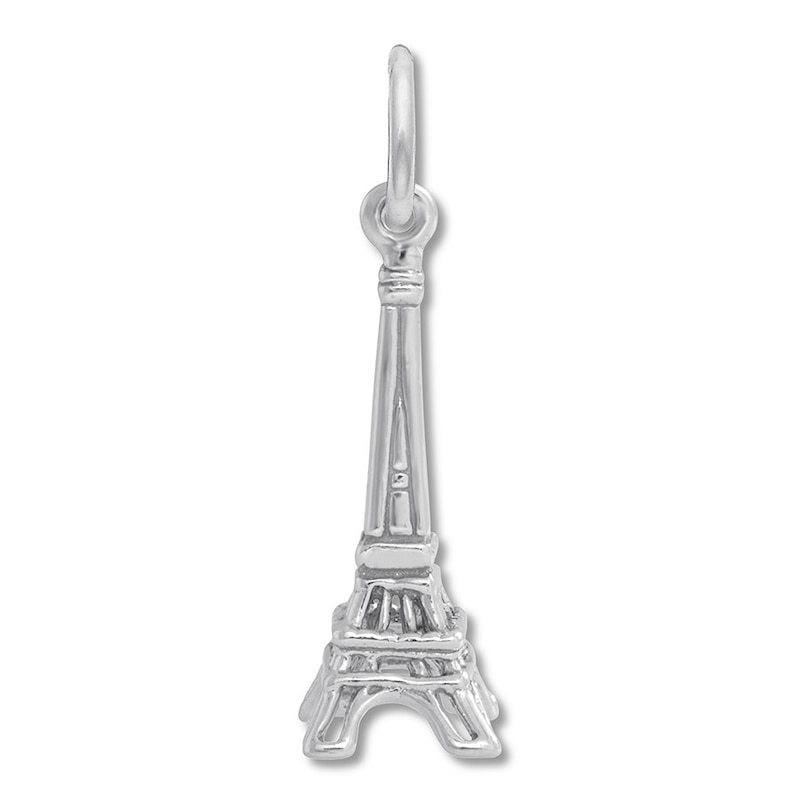 Eiffel Tower Charm Sterling Silver