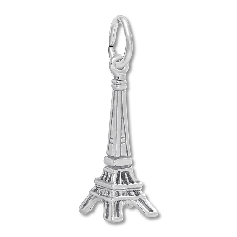 Main Image 2 of Eiffel Tower Charm Sterling Silver