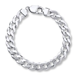 Curb Chain Bracelet Sterling Silver 8.5&quot; Length