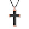 Thumbnail Image 1 of Men's Stainless Steel Cross Necklace
