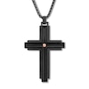 Thumbnail Image 0 of Men's Stainless Steel Cross Necklace