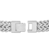 Thumbnail Image 3 of Double Franco Chain Bracelet Solid Stainless Steel 8.75"
