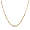Thumbnail Image 0 of Solid Foxtail Chain Necklace 4mm Yellow Ion-Plated Stainless Steel 24"
