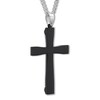 Thumbnail Image 2 of Men's Lord's Prayer Cross Necklace Stainless Steel 24"