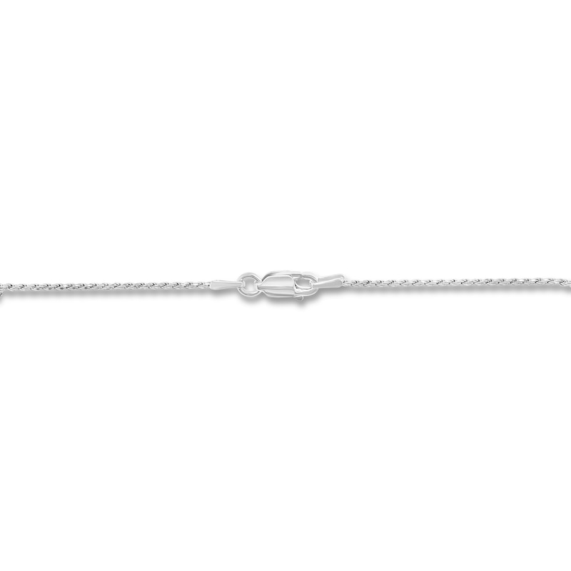 Main Image 2 of Rope Chain Solid Sterling Silver 18&quot;