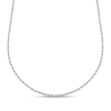 Thumbnail Image 1 of Rope Chain Necklace Solid Sterling Silver 22&quot;