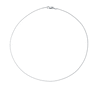 Thumbnail Image 2 of Box Chain Semi-Solid Sterling Silver 18&quot;