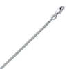Thumbnail Image 2 of Box Chain Semi-Solid Sterling Silver 20&quot;