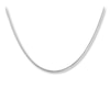 Thumbnail Image 1 of Box Chain Semi-Solid Sterling Silver 24&quot;