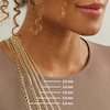 Thumbnail Image 4 of Curb Chain Necklace Solid Sterling Silver 22"