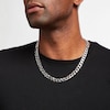 Thumbnail Image 4 of Curb Chain Necklace Solid Sterling Silver 22&quot;