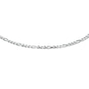 Thumbnail Image 1 of Figaro Necklace Solid Sterling Silver 20&quot;