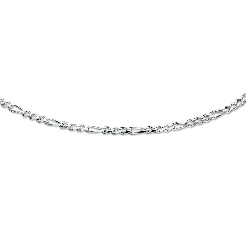 Main Image 1 of Figaro Necklace Solid Sterling Silver 20&quot;
