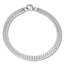 Solid Stainless Steel Link Bracelet 8.5"
