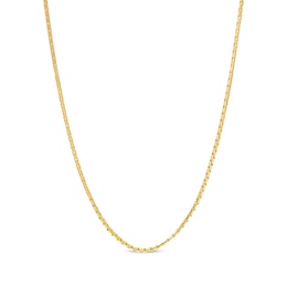 Snake Chain Necklace 2.5mm Yellow Ion-Plated Solid Stainless Steel 24"