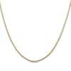 Thumbnail Image 0 of Solid Foxtail Chain Necklace 2.5mm Yellow Ion-Plated Stainless Steel 24"