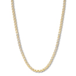 Box Chain Solid Stainless Steel & Ion Plating 24"
