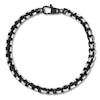 Thumbnail Image 3 of 8.5mm Box Chain Bracelet Solid Stainless Steel/Ion Plating 8.5&quot;