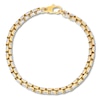 Thumbnail Image 3 of 8.5mm Box Chain Bracelet Solid Stainless Steel/Ion Plating 8.5&quot;