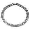 Thumbnail Image 2 of Wheat Chain Solid Stainless Steel Bracelet Black Ion Plating 8.5&quot;