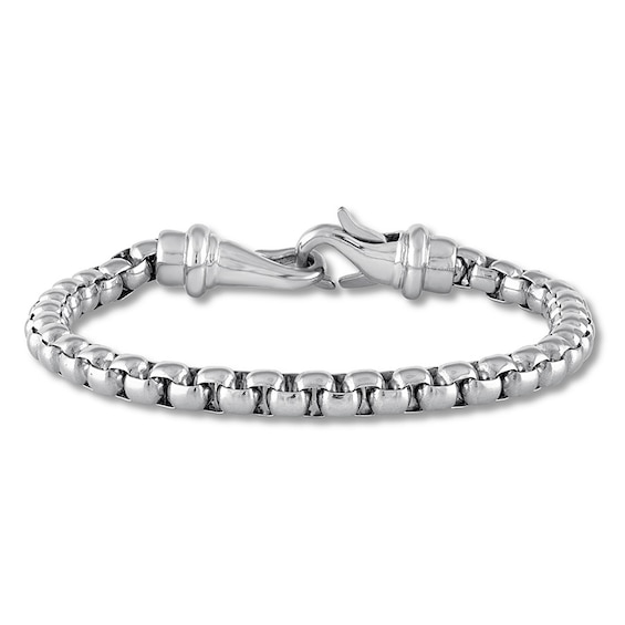Chain Bracelet Solid Stainless Steel 8.5"