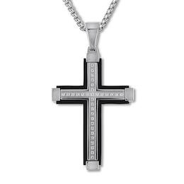 Solid Franco Chain Necklace Stainless Steel 24