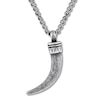 Thumbnail Image 0 of Men's Horn Necklace Stainless Steel 24"