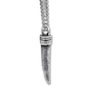 Thumbnail Image 3 of Men's Horn Necklace Stainless Steel 24"