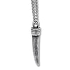 Thumbnail Image 4 of Men's Horn Necklace Stainless Steel 24&quot;