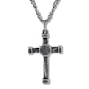 Thumbnail Image 1 of Men's Cross Necklace Stainless Steel 24&quot;