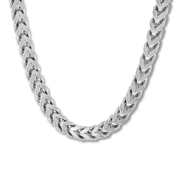 Franco Chain Necklace Solid Stainless Steel 24"