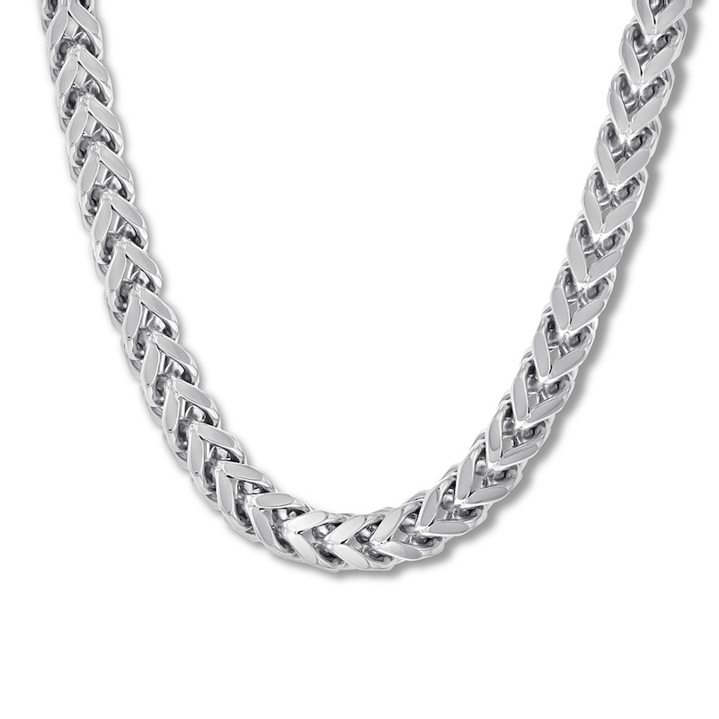 Main Image 1 of Franco Chain Necklace Solid Stainless Steel 24&quot;