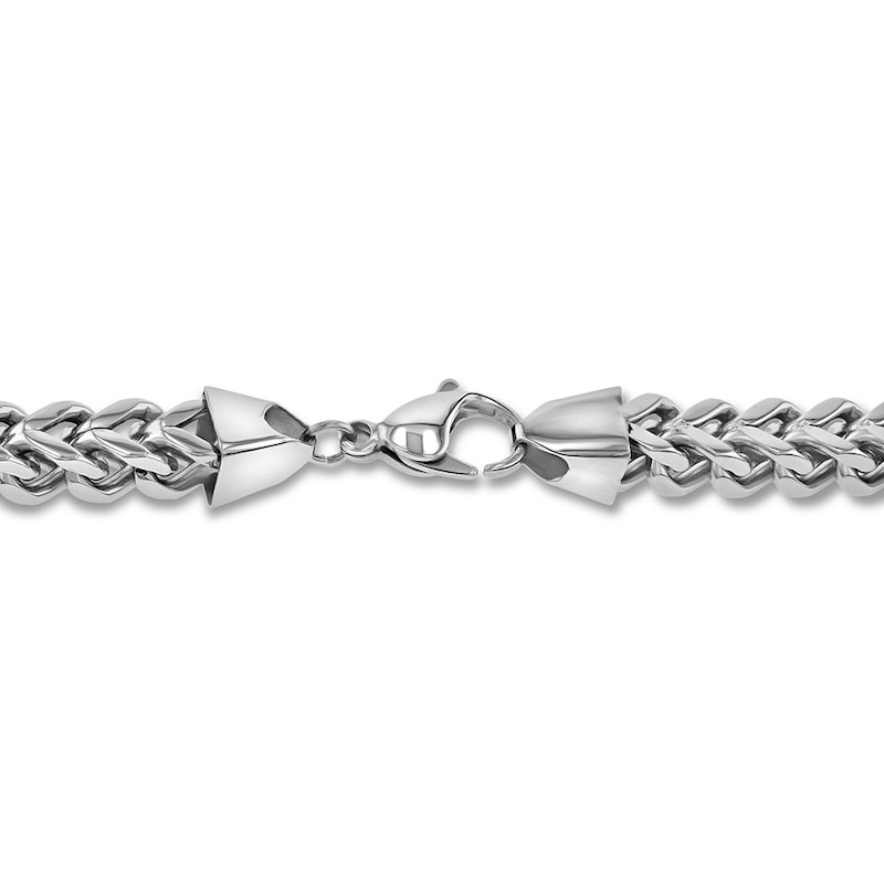 Main Image 3 of Franco Chain Necklace Solid Stainless Steel 24&quot;