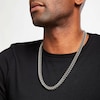 Solid Franco Chain Necklace Stainless Steel 24