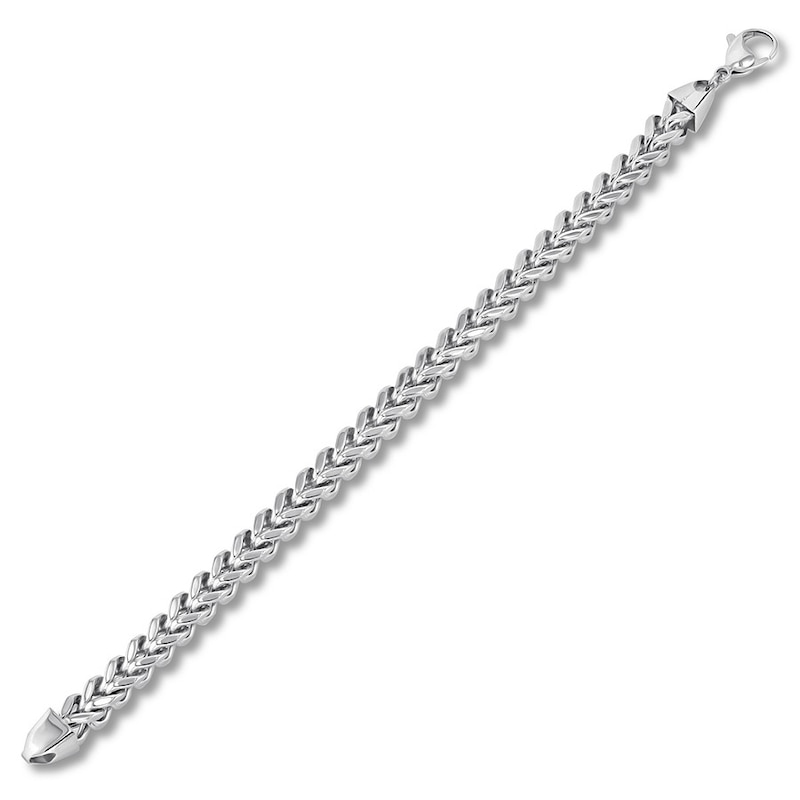 Men's Franco Chain Bracelet Stainless Steel 9.25"
