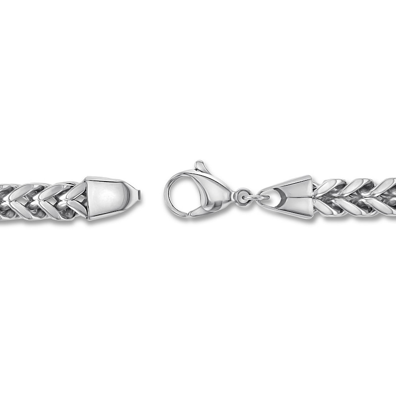 Main Image 3 of Men's Franco Chain Bracelet Solid Stainless Steel 9.25&quot;