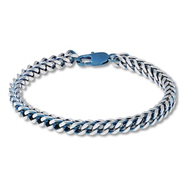 Foxtail Chain Bracelet Solid Stainless Steel 8.5"