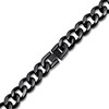 Thumbnail Image 2 of Curb Chain Necklace 11mm Black Ion-Plated Solid Stainless Steel 30&quot;