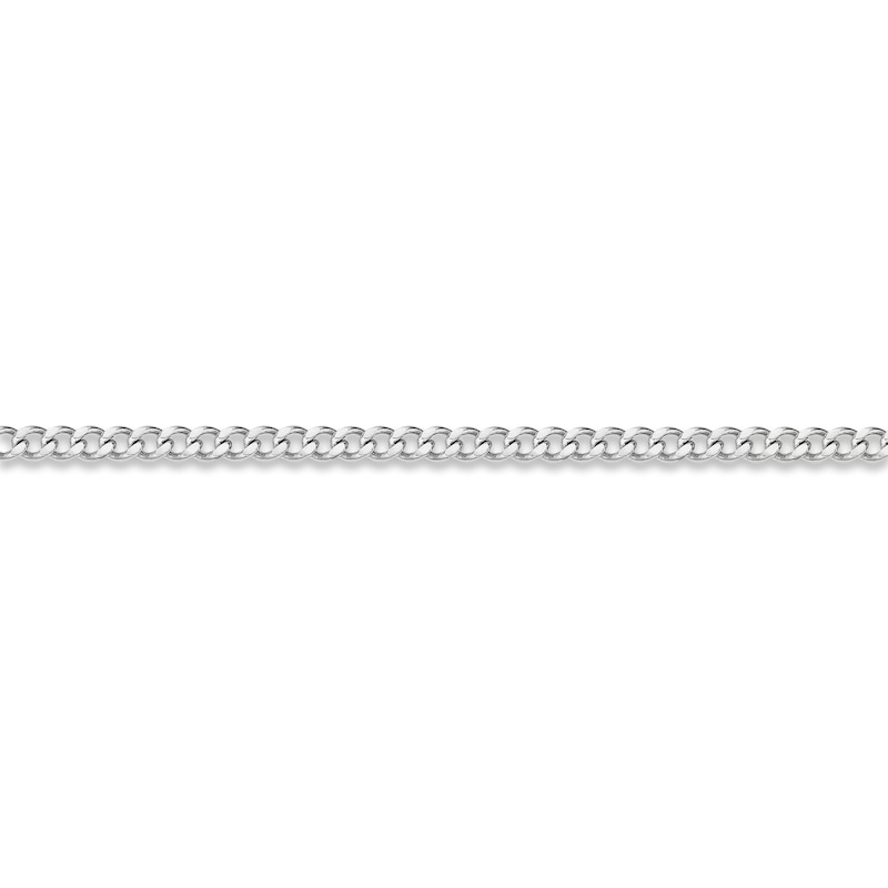 Main Image 2 of Curb Chain Necklace 2mm Solid Stainless Steel 24&quot;